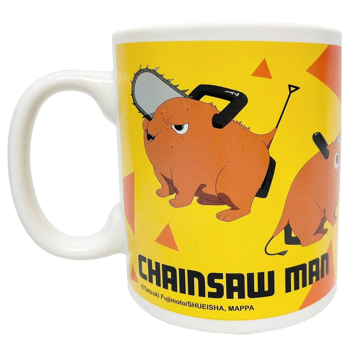 Caneca Pochita, o Demônio da Motosserra do Anime Chainsaw Man de Tatsuki Fujimoto