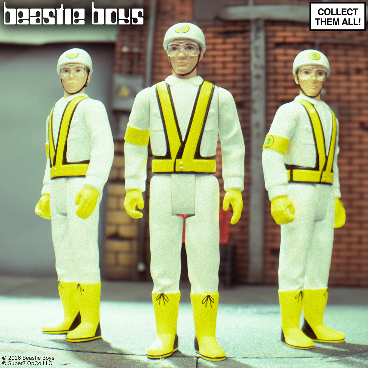 Action Figures Beastie Boys “Intergalactic Crossing Guards” ReAction