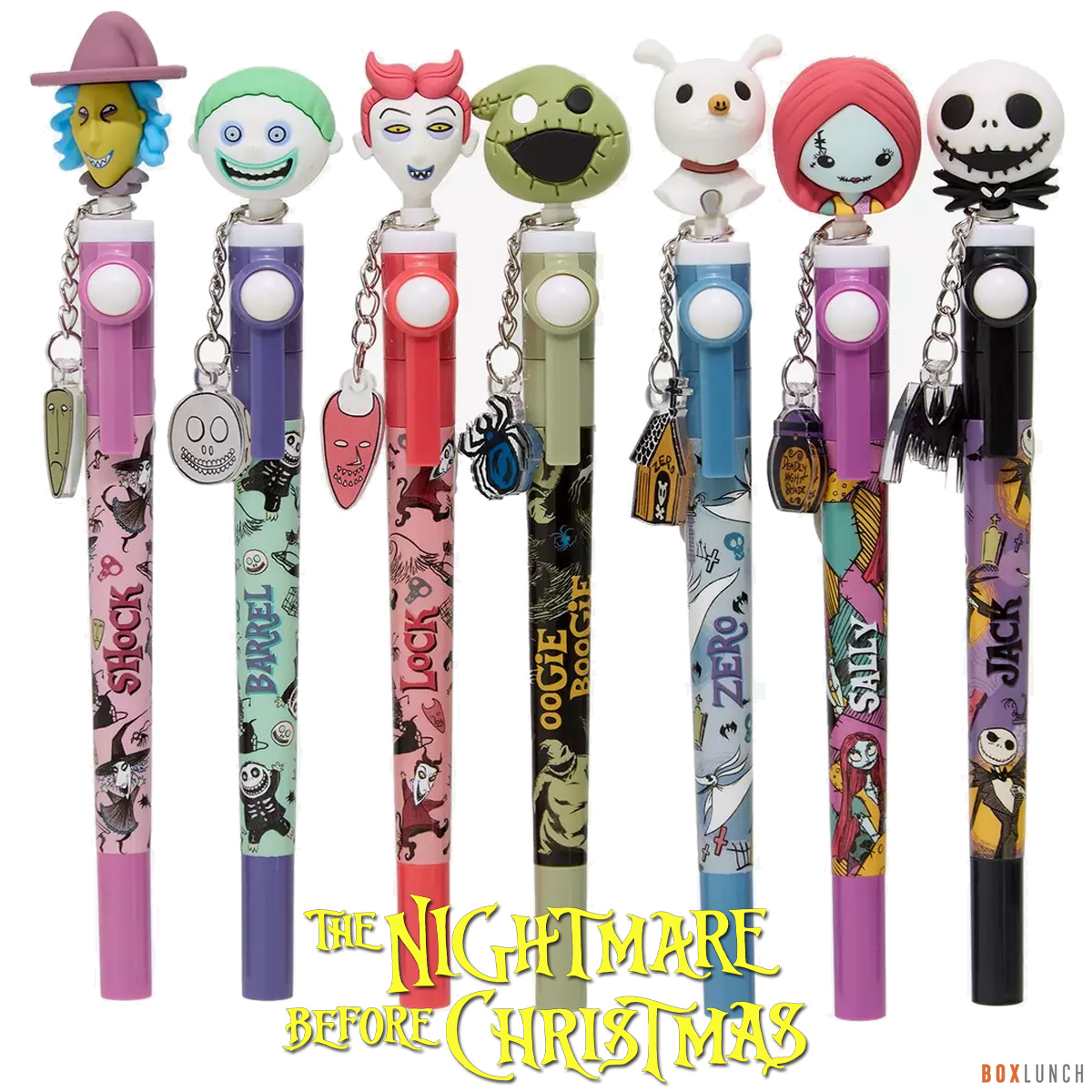 Canetas Spinners O Estranho Mundo de Jack (The Nightmare Before Christmas) de Tim Burton