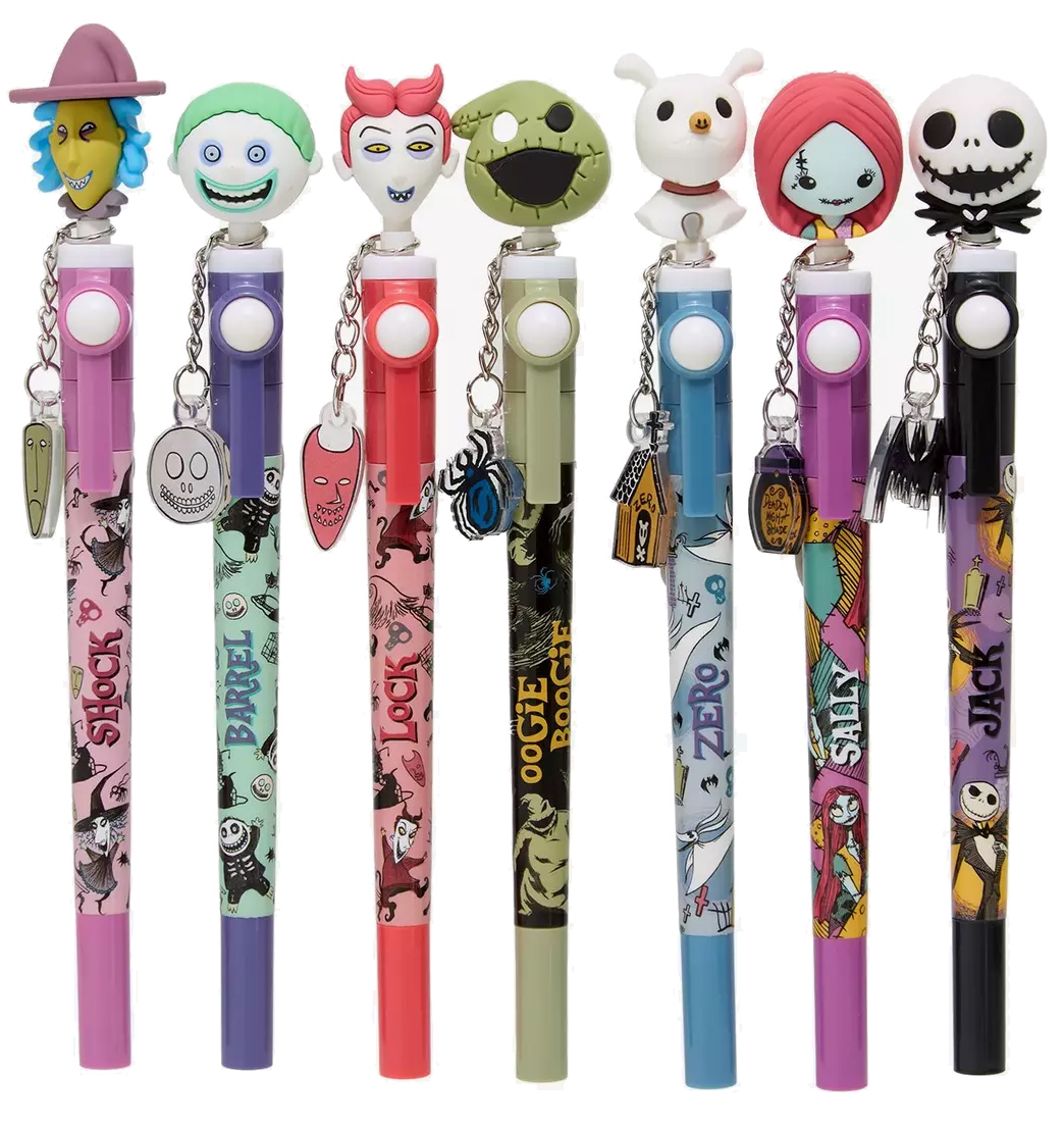 Canetas Spinners O Estranho Mundo de Jack (The Nightmare Before Christmas) de Tim Burton