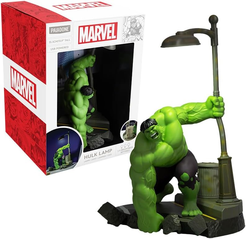 Luminária Diorama Incrível Hulk (Marvel)