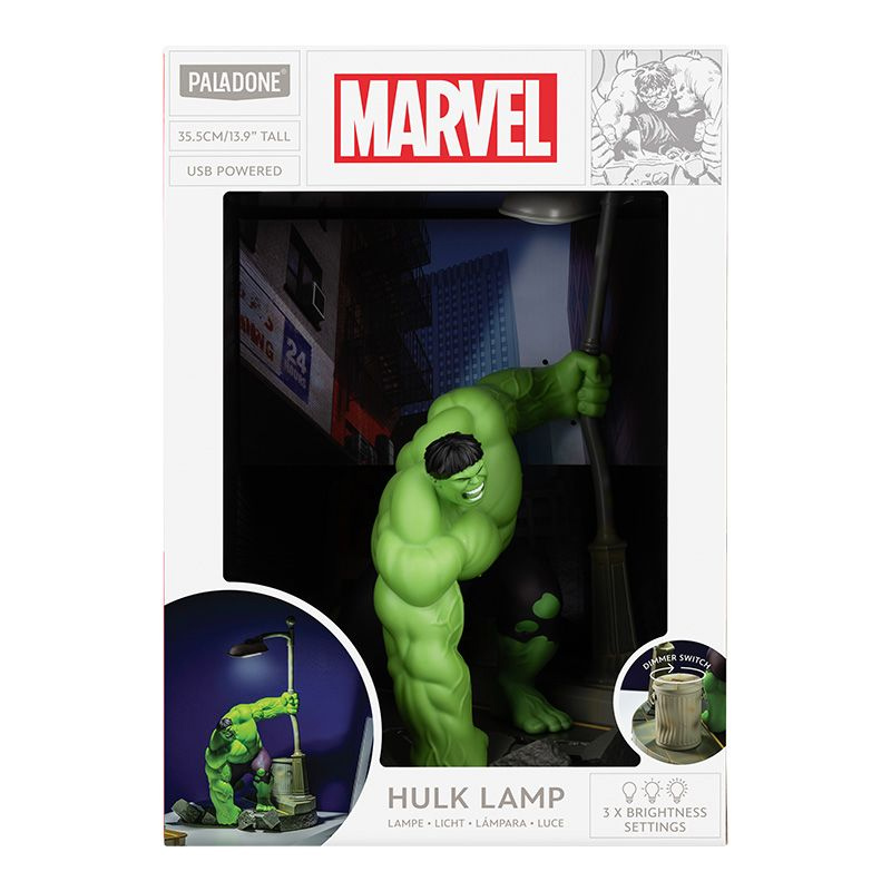 Luminária Diorama Incrível Hulk (Marvel)
