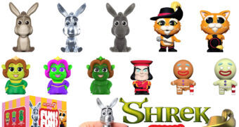 Shrek FUN! FUN! MINI com 16 Mini-Figuras de Vinil (Blind Box)