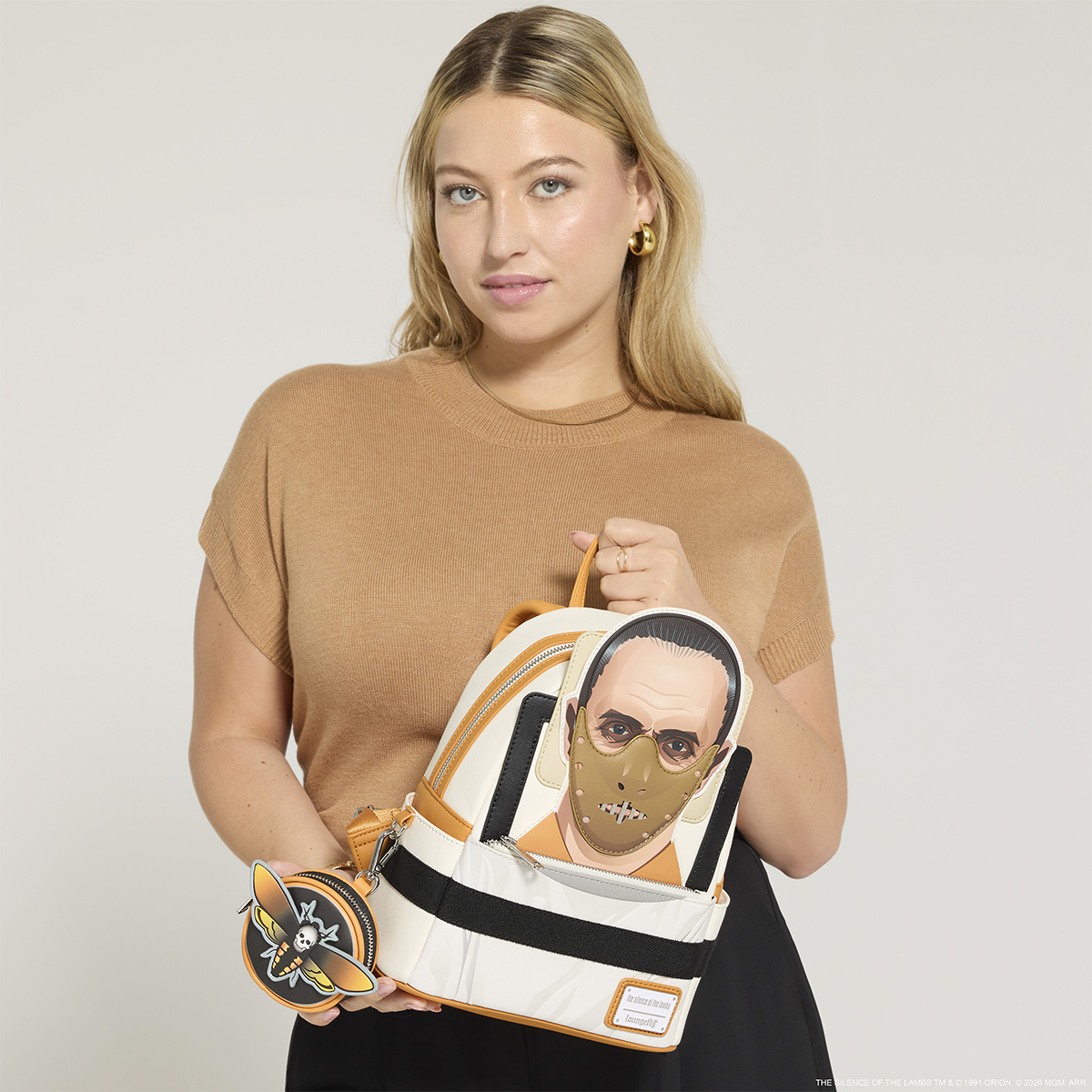 Mini-Mochila Hannibal Lecter de O Silêncio dos Inocentes