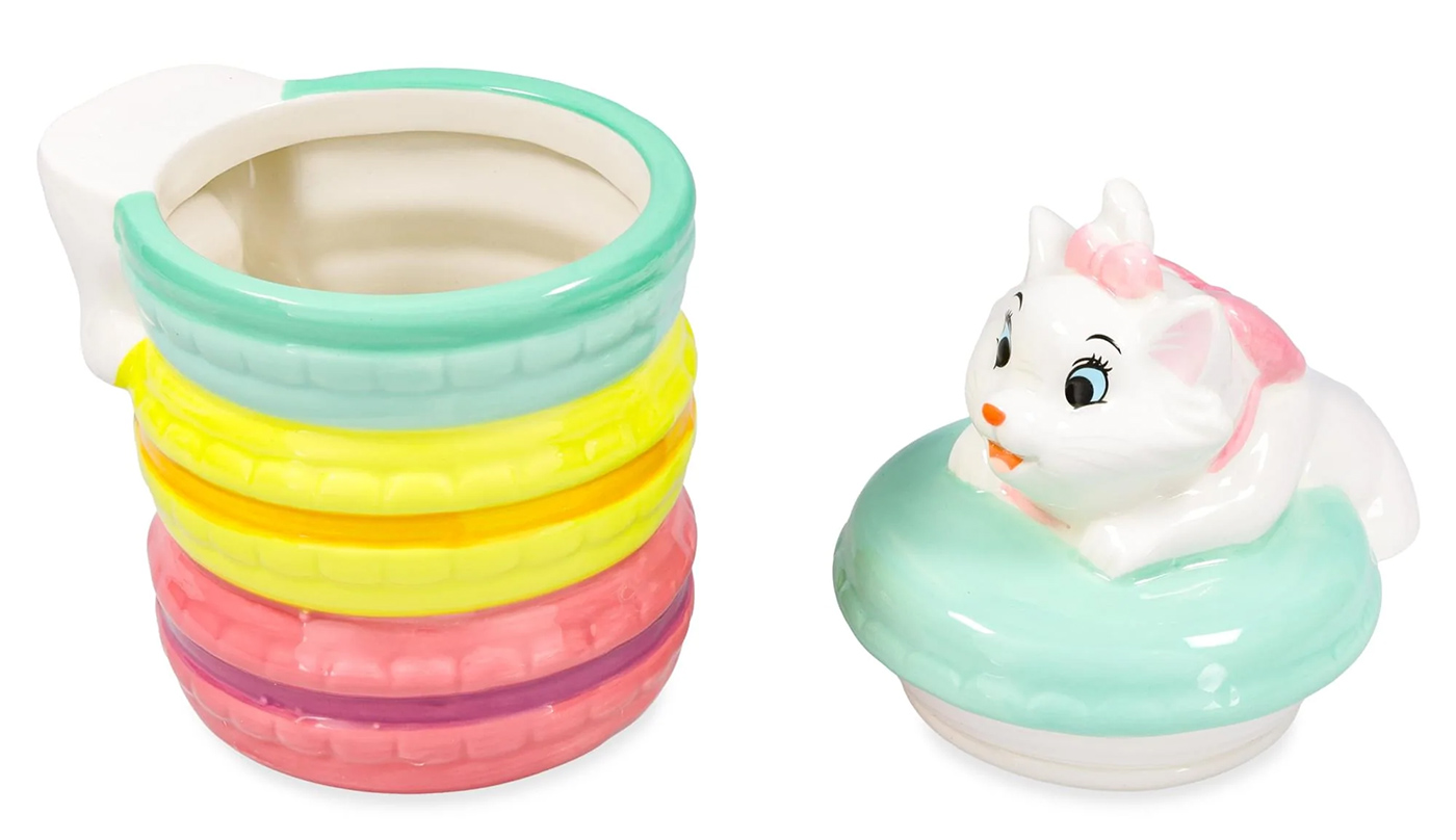 The Aristocats Marie Macarons Sculpted Ceramic Snack Jar