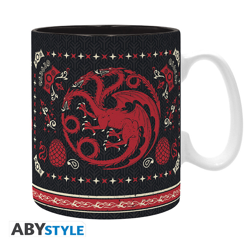 Caneca da Casa Targaryen de House of the Dragon (A Casa do Dragão)