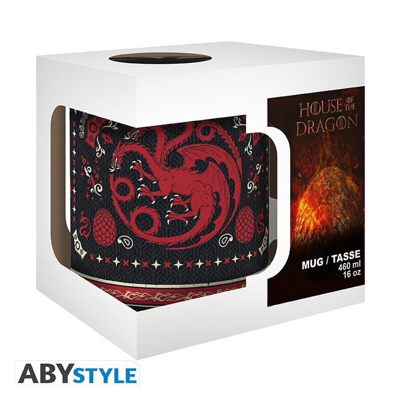 Caneca da Casa Targaryen de House of the Dragon (A Casa do Dragão)