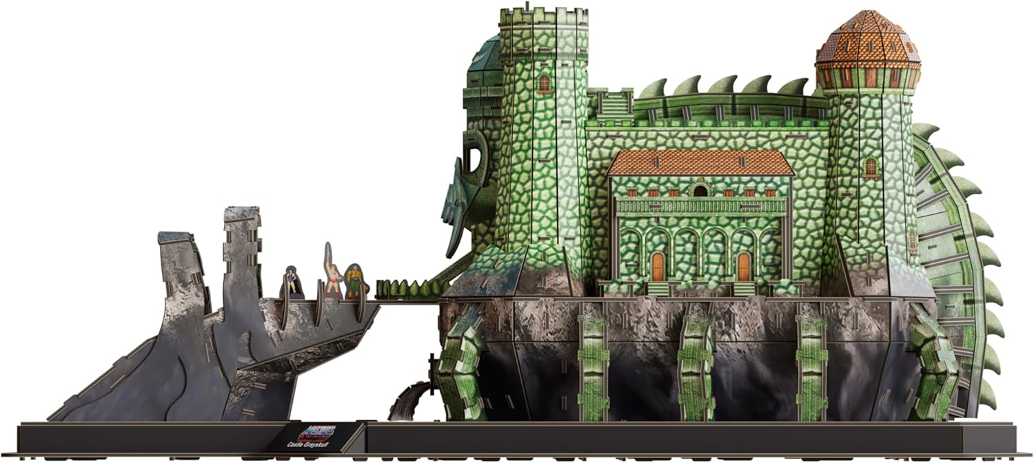 Quebra-Cabeça 3D Castelo de Grayskull da série He-Man e os Mestres do Universo