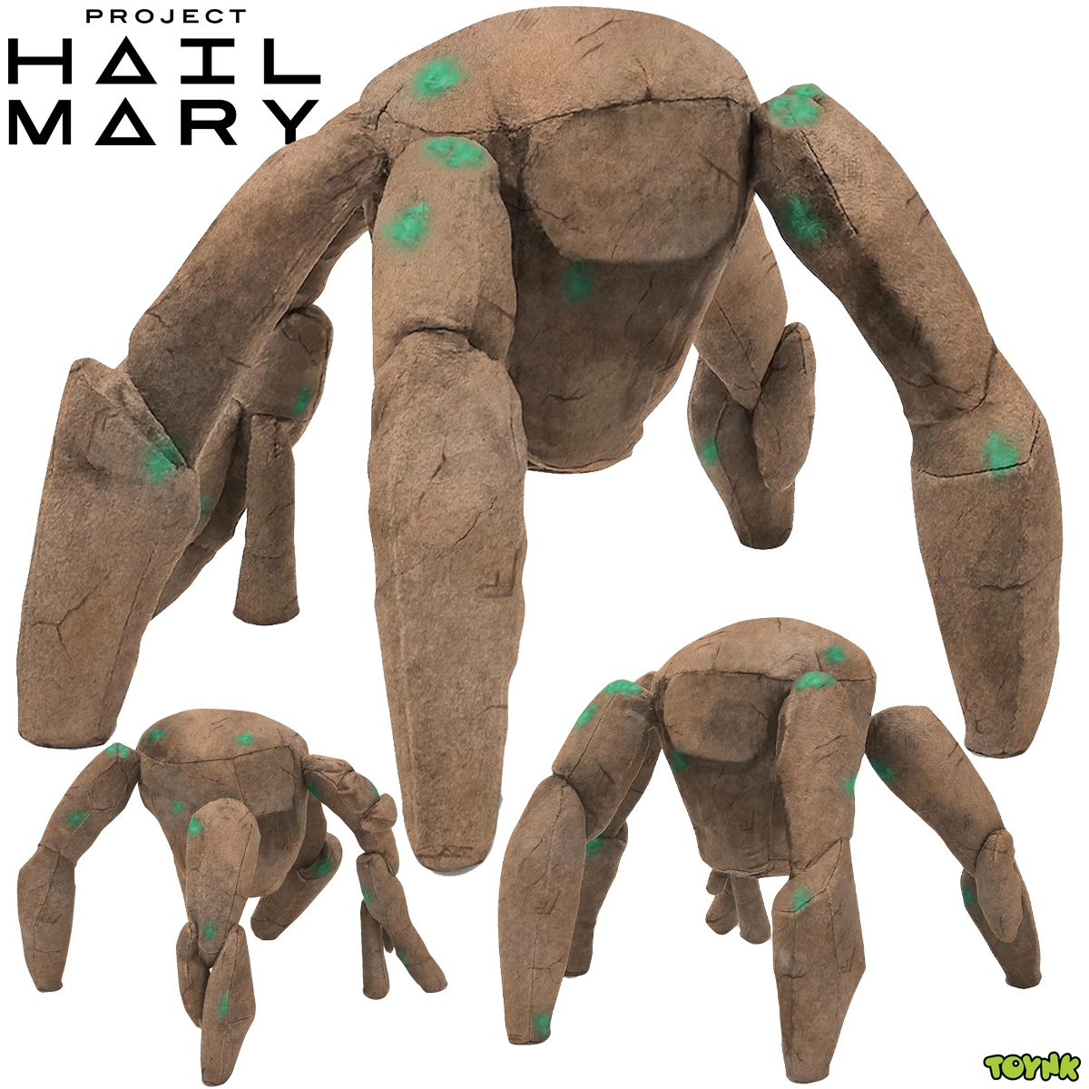 Boneco de Pelúcia do Alienígena Rocky de Devoradores de Estrelas (Project Hail Mary)
