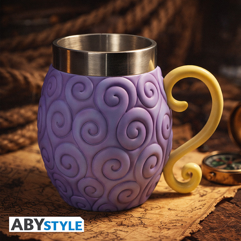 Caneca Tankard Fruta Gum-Gum de One Piece