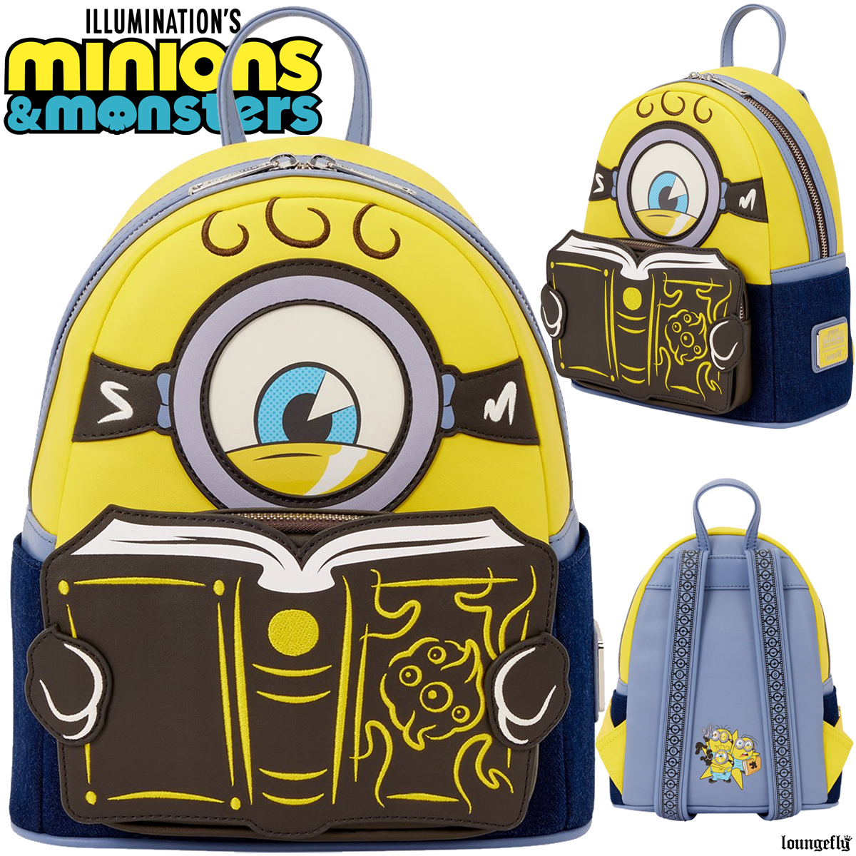 Mini-Mochila Minion James do Filme Minions & Monstros