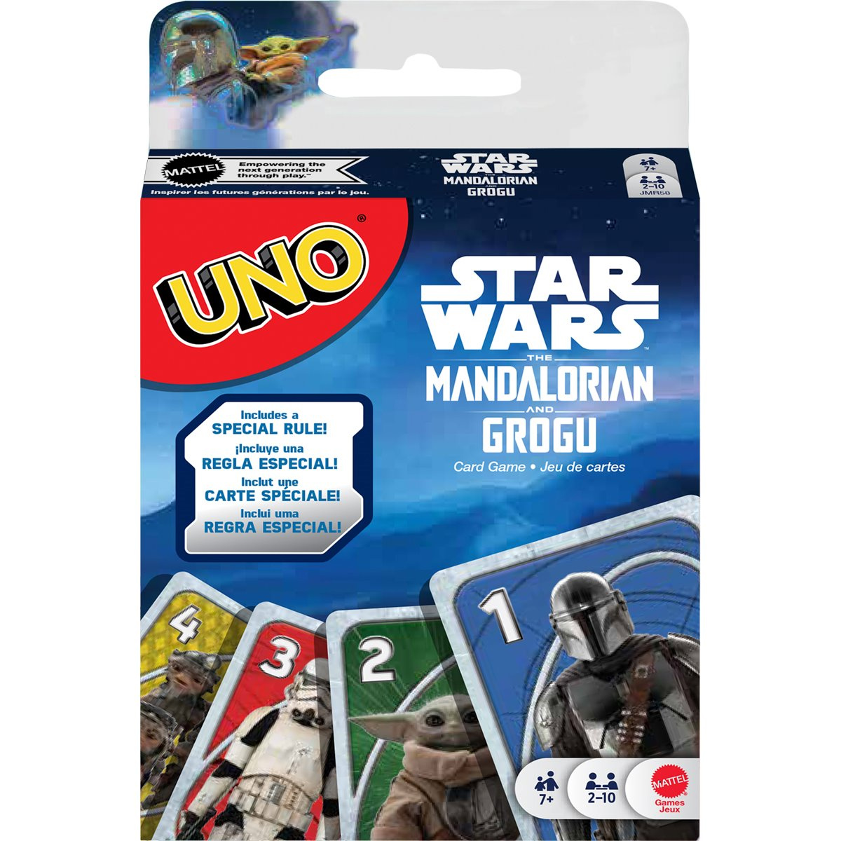 Jogo de Cartas UNO do Filme O Mandaloriano e Grogu (Star Wars)