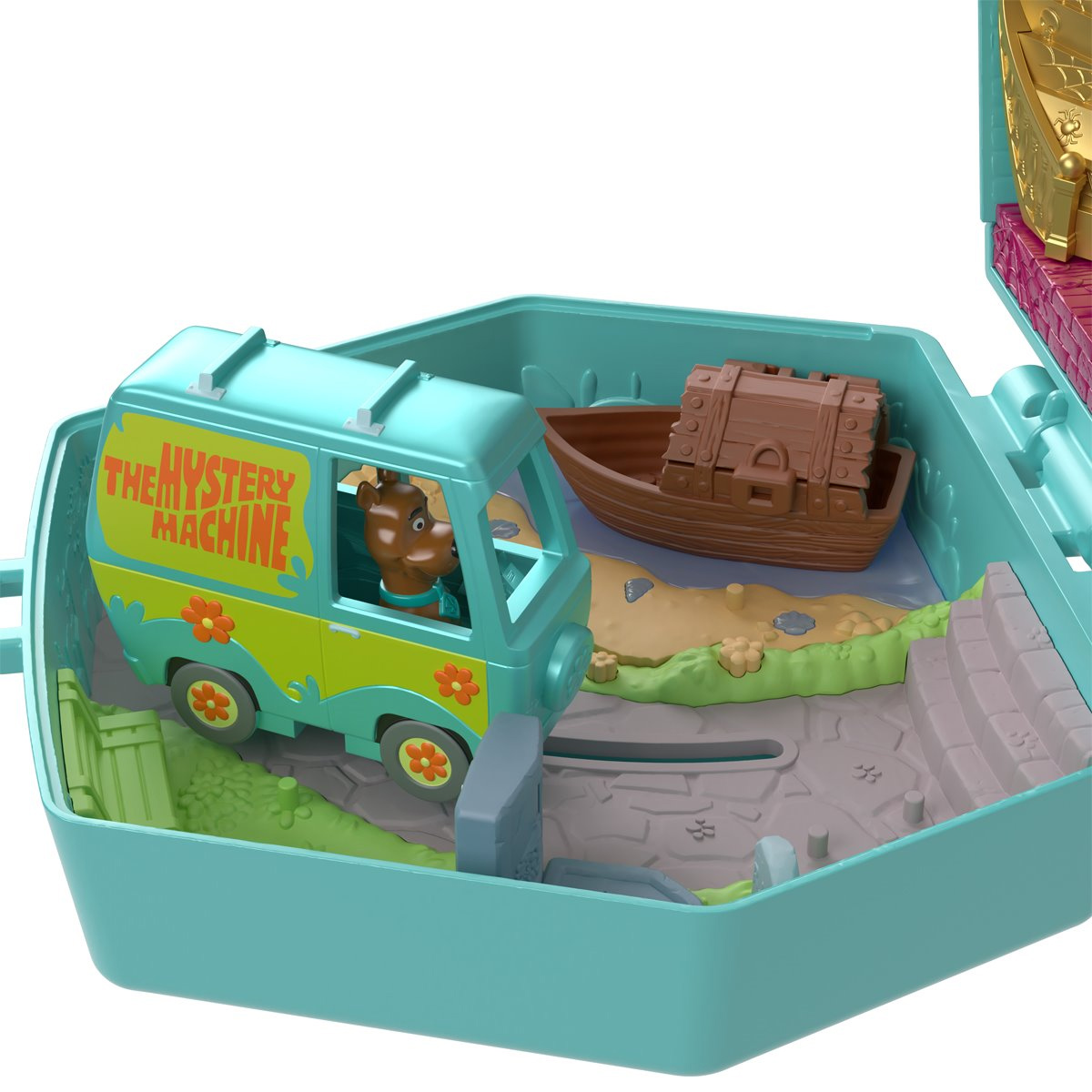 Estojo Compacto Scooby-Doo Polly Pocket Compact Playset