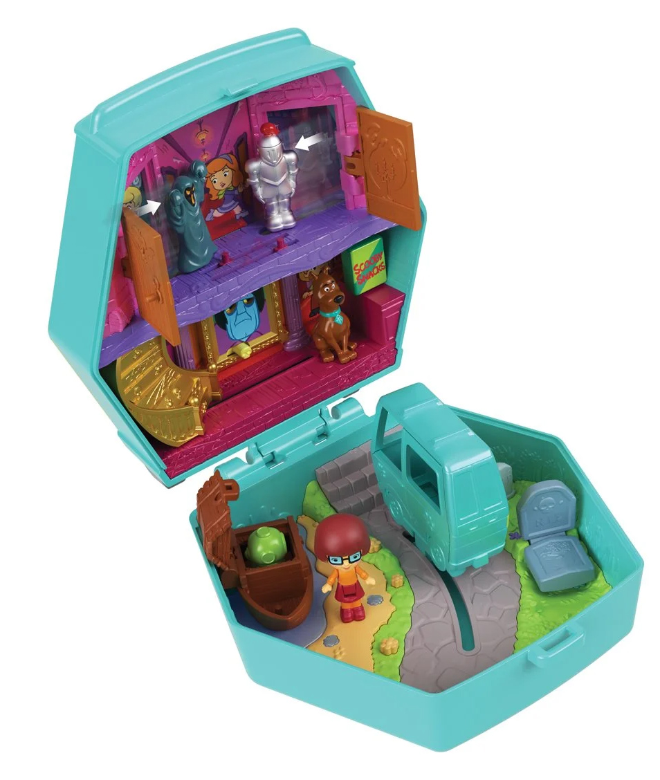 Estojo Compacto Scooby-Doo Polly Pocket Compact Playset