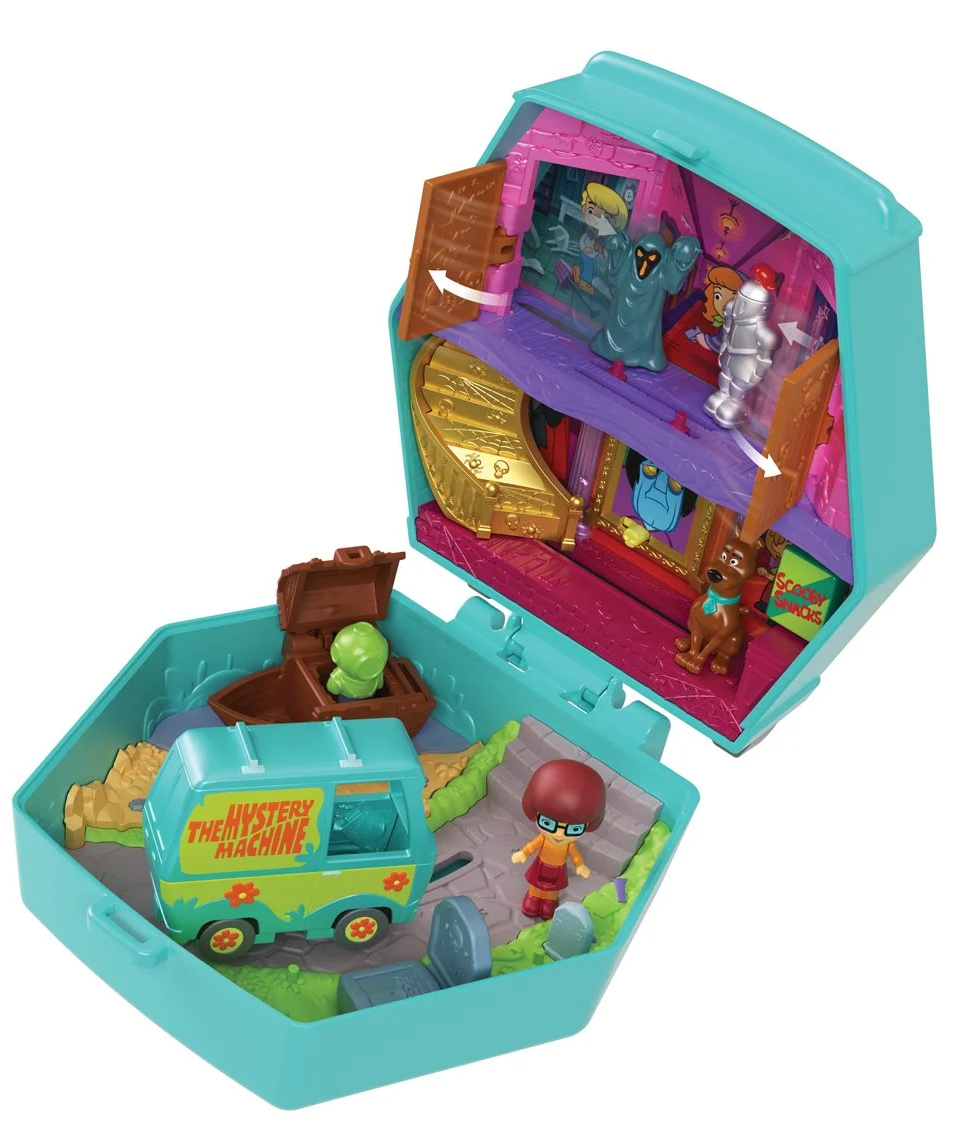 Estojo Compacto Scooby-Doo Polly Pocket Compact Playset