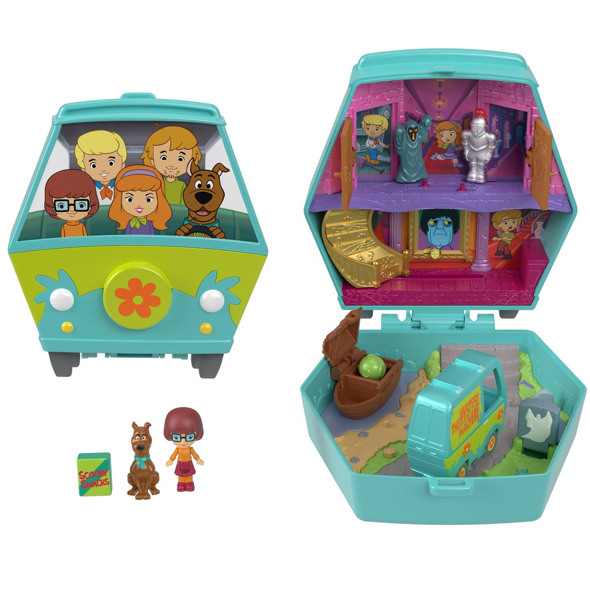 Estojo Compacto Scooby-Doo Polly Pocket Compact Playset