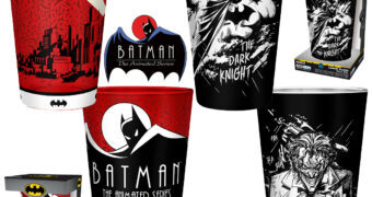 Copos de Vidro Batman & Joker e Batman: A Série Animada