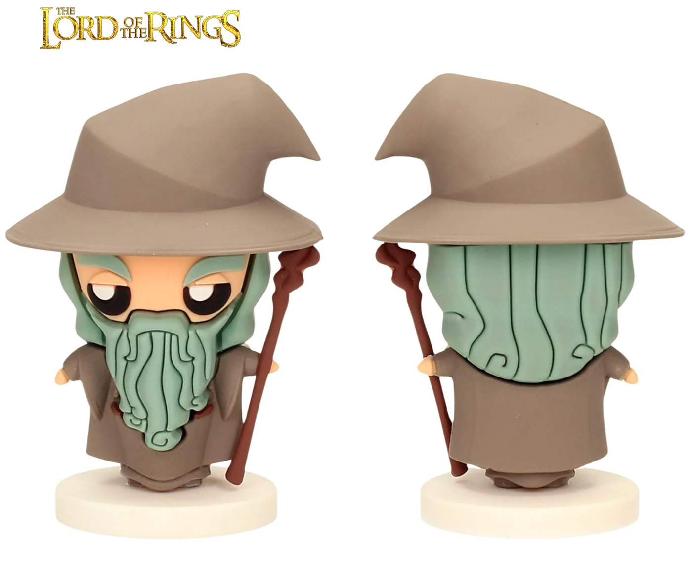Mini-Figuras Pokis Gandalf e Legolas de O Senhor dos Anéis