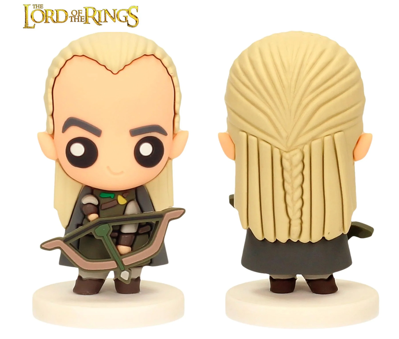 Mini-Figuras Pokis Gandalf e Legolas de O Senhor dos Anéis