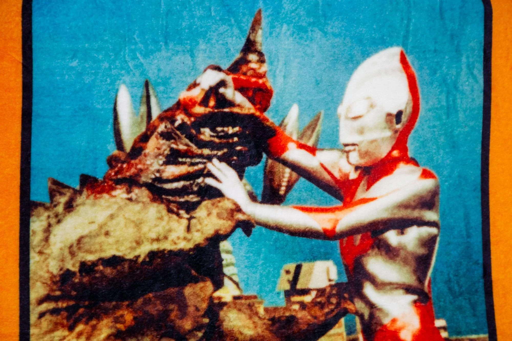 Cobertor de Lance da Série Tokusatsu Ultraman