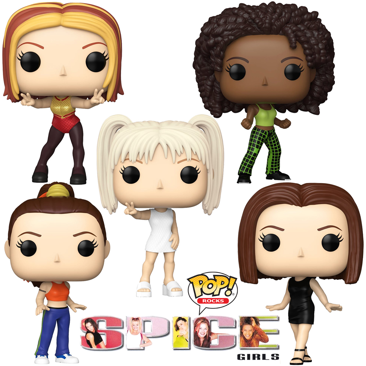 Bonecas Pop! Rocks Spice Girls
