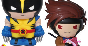 Cofres X-Men PVC Figural Bank: Wolverine e Gambit