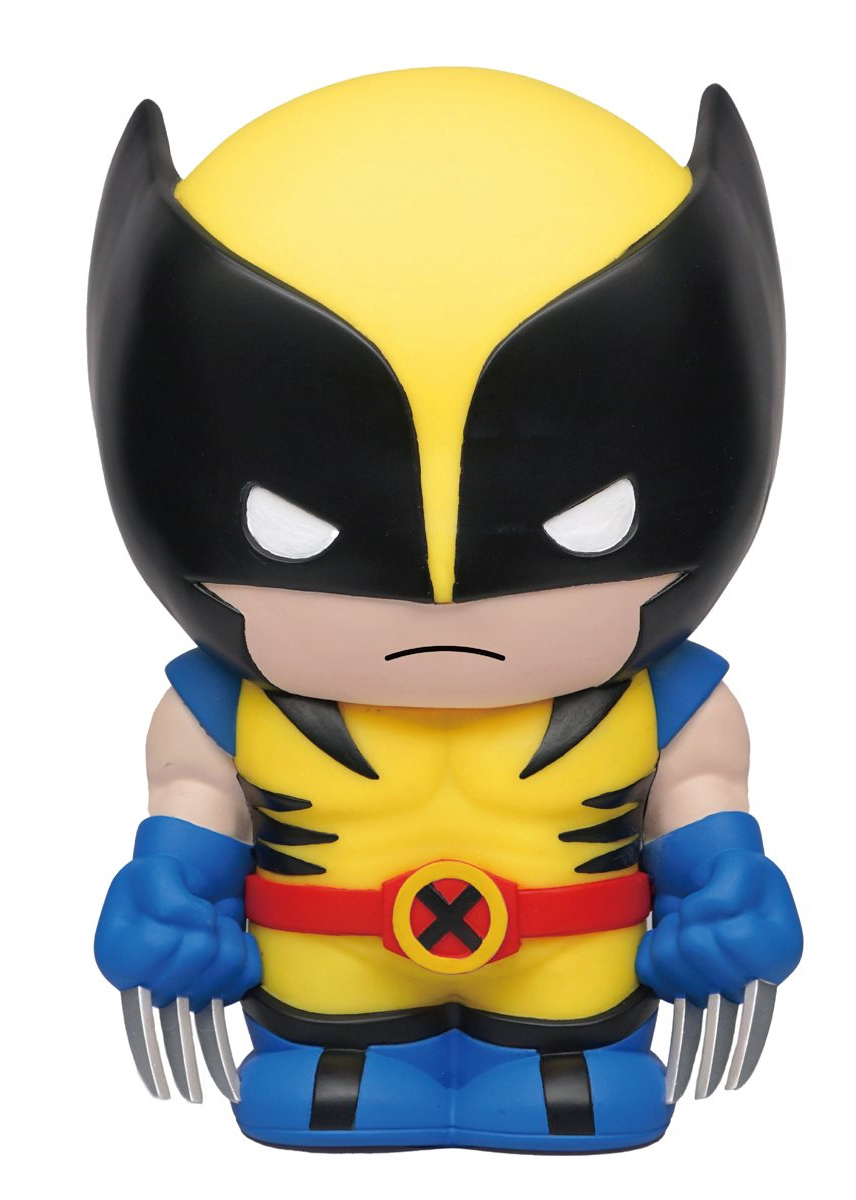 Cofres X-Men PVC Figural Bank: Wolverine e Gambit