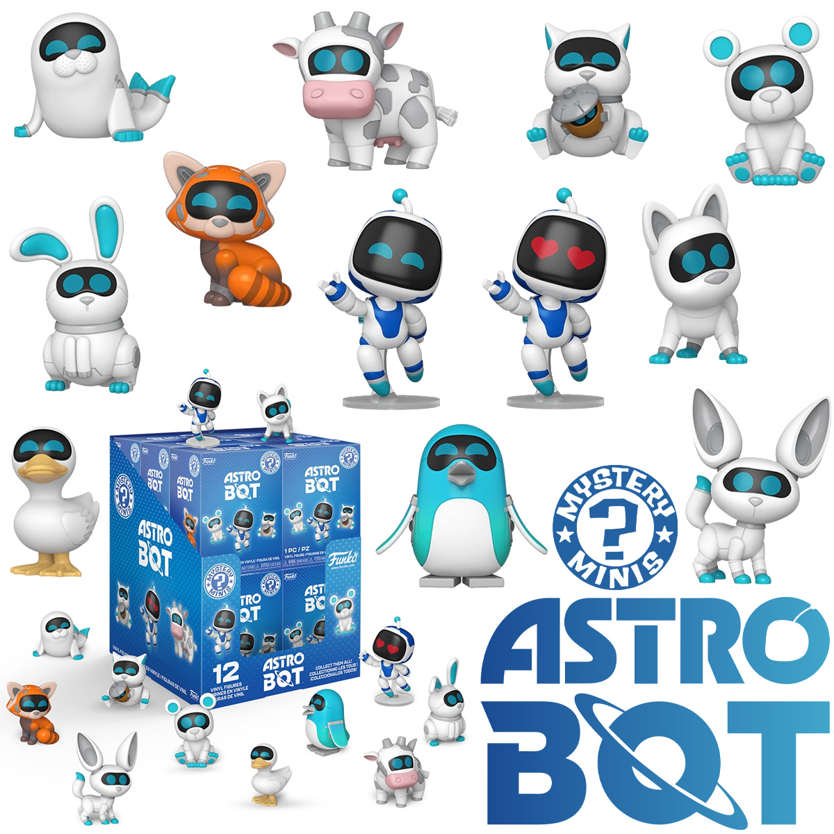 Mini-Figuras Astro Bot Mystery Minis (Blind-Box)