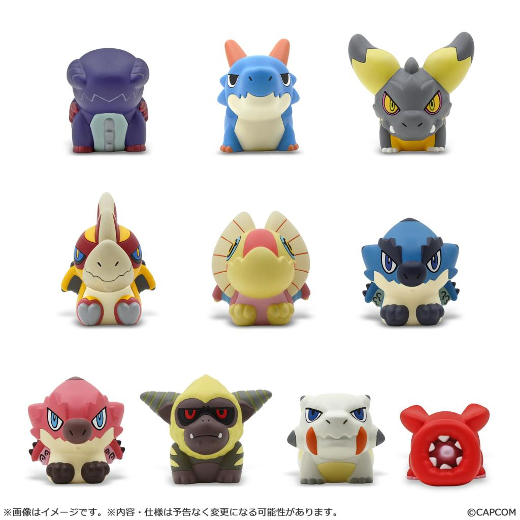 Dedoches Monstros do Videogame Monster Hunter da Capcom