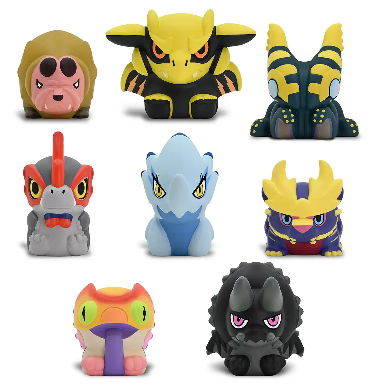 Dedoches Monstros do Videogame Monster Hunter da Capcom