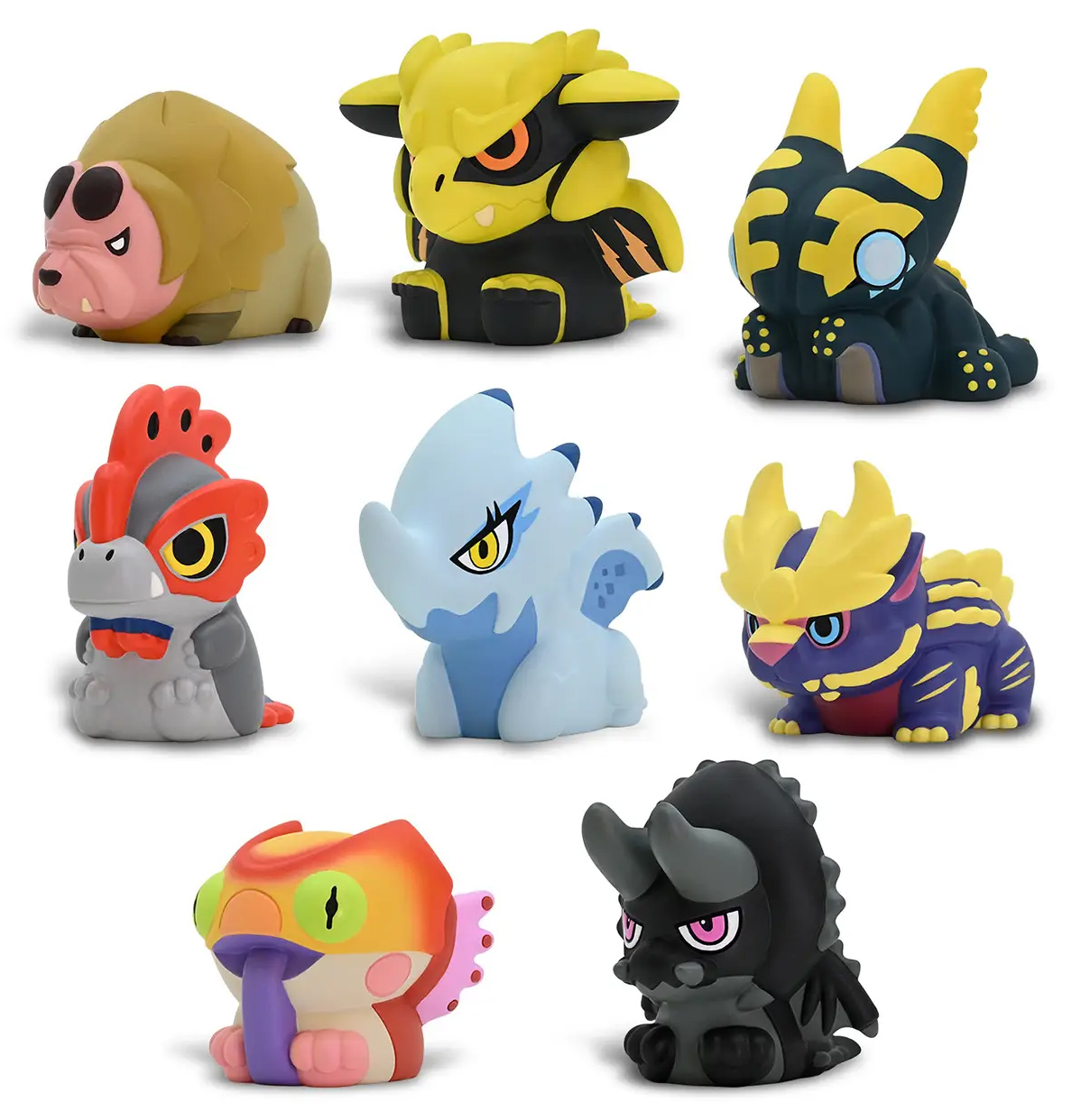 Dedoches Monstros do Videogame Monster Hunter da Capcom
