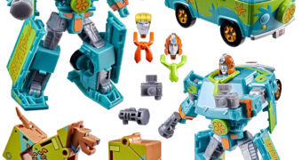Robôs Scooby-Doo Transformers Crossover: Mysterious Prime & Automutt