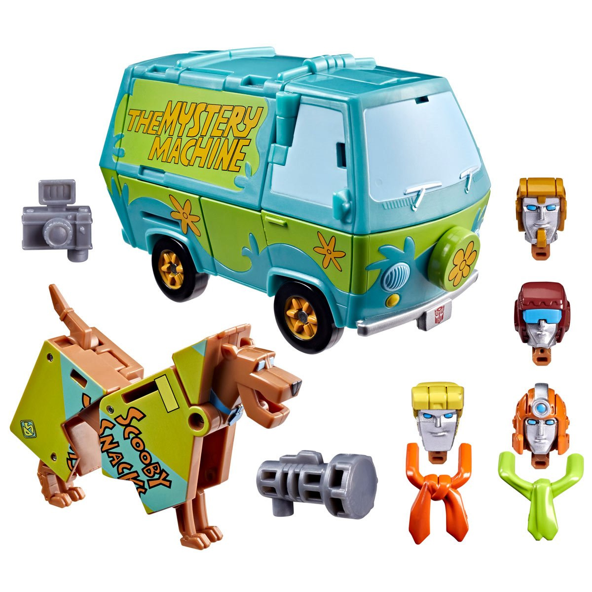 Robôs Scooby-Doo Transformers Crossover: Mysterious Prime & Automutt