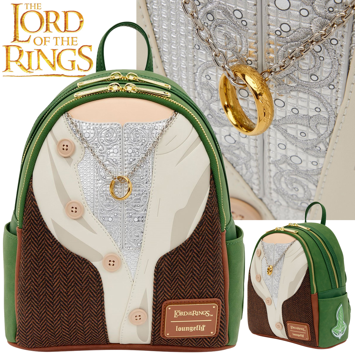 Mini-Mochila O Senhor dos Anéis Cosplay