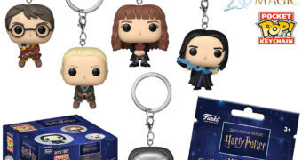 Chaveiros Funko Pocket Pop! 25 Anos de Harry Potter e a Pedra Filosofal