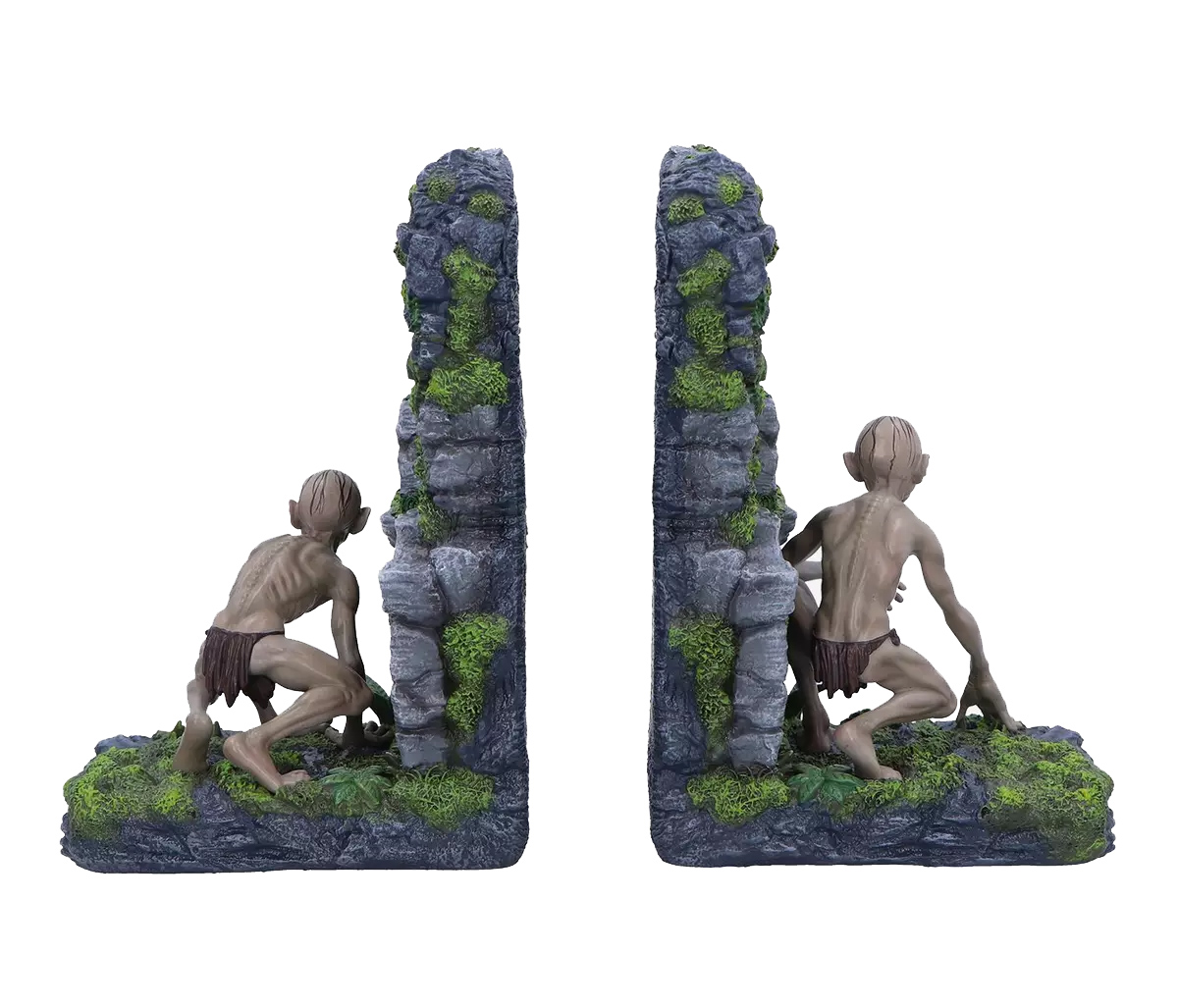 Apoios de Livros Gollum & Smeagol Bookends de O Senhor dos Anéis
