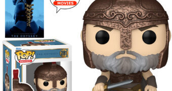 Boneco Pop! Odisseu (Matt Damon) do filme A Odisseia de Christopher Nolan
