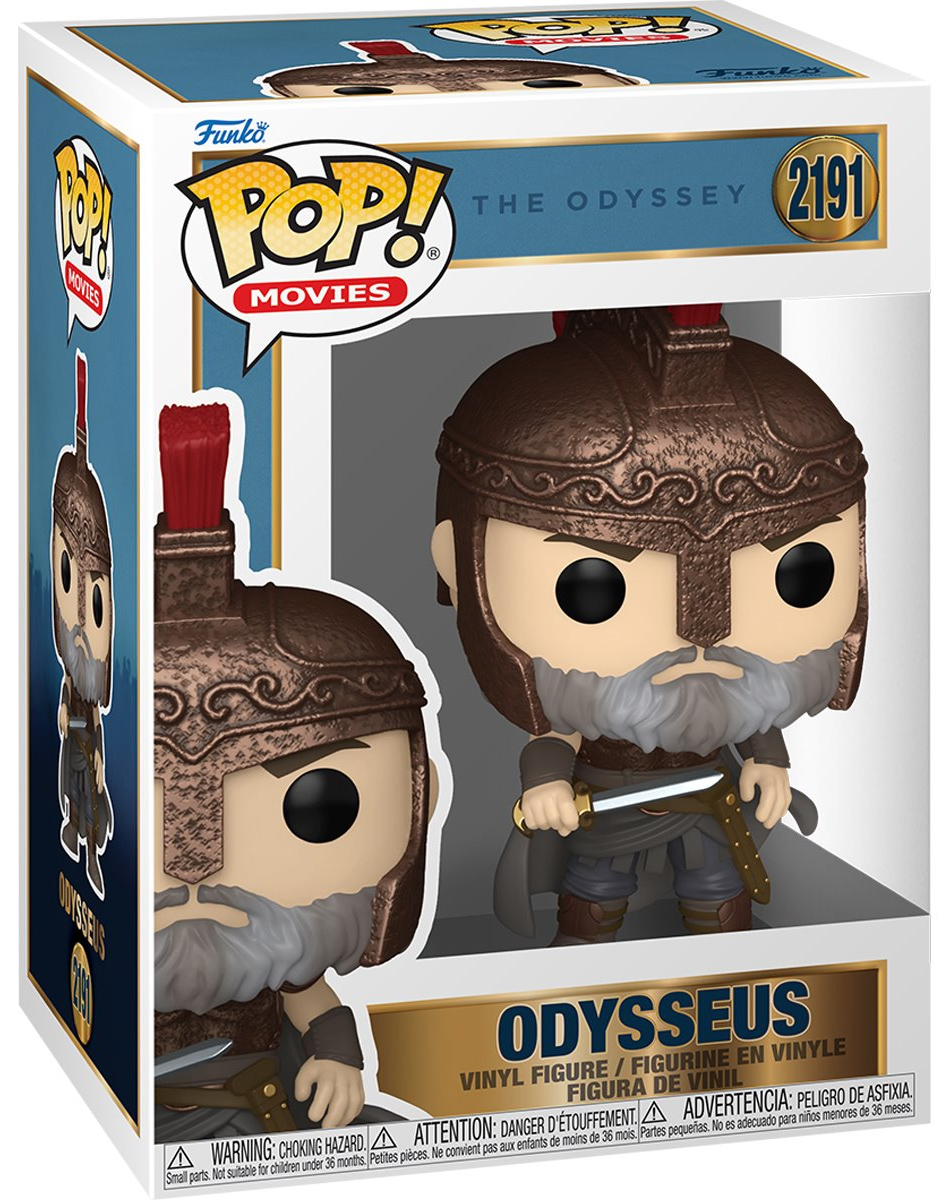 Boneco Pop! Odisseu (Matt Damon) do Filme A Odisseia de Christopher Nolan