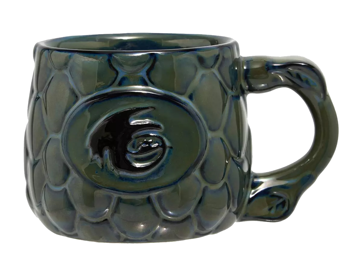 Caneca 3D Escamas do Banguela de Como Treinar Seu Dragão