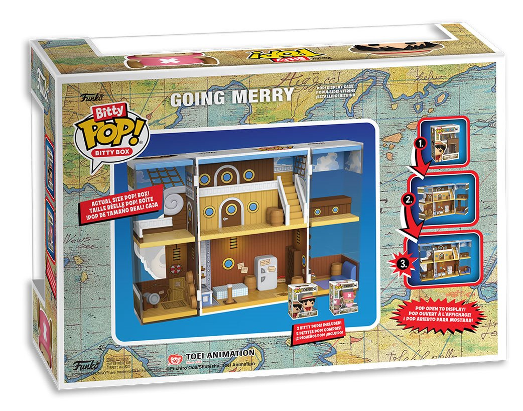 Playset Bitty Pop! Box Navio Pirata Going Merry de One Piece