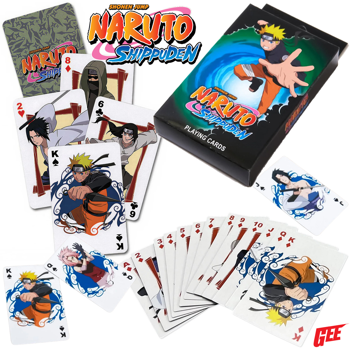Baralho do Anime Naruto Shippuden