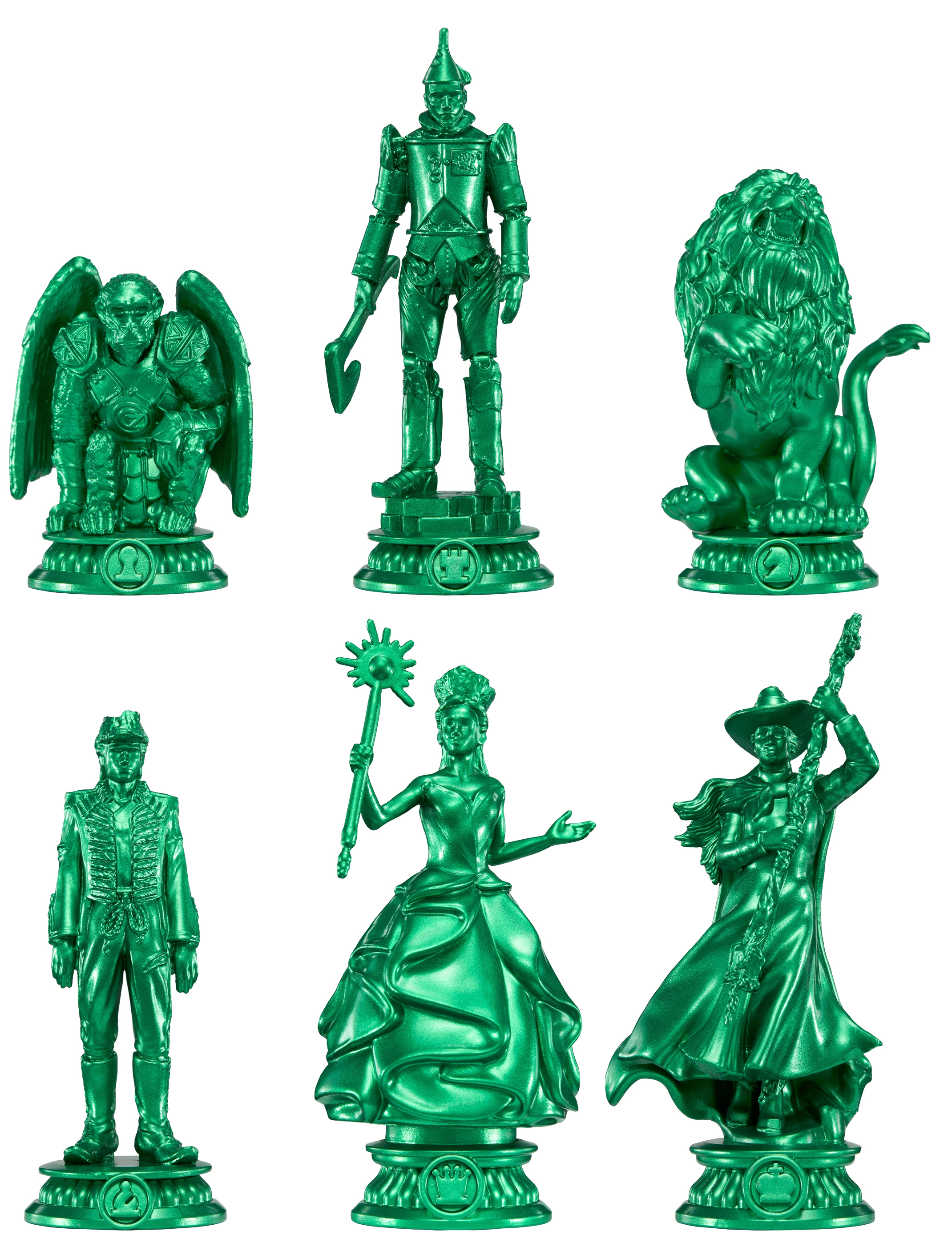 Xadrez da Terra de Oz com Peças dos Filmes Wicked e Wicked: Para Sempre