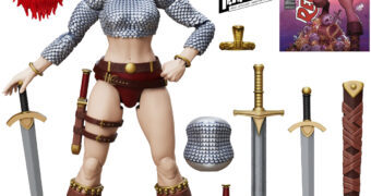 Action Figure Red Sonja Epic H.A.C.K.S. dos Quadrinhos “Immortal Red Sonja”