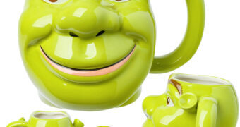 Caneca 3D Ogro Shrek da DreamWorks