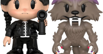 Boneca Wandinha Addams PIX! com Enid Lobisomem