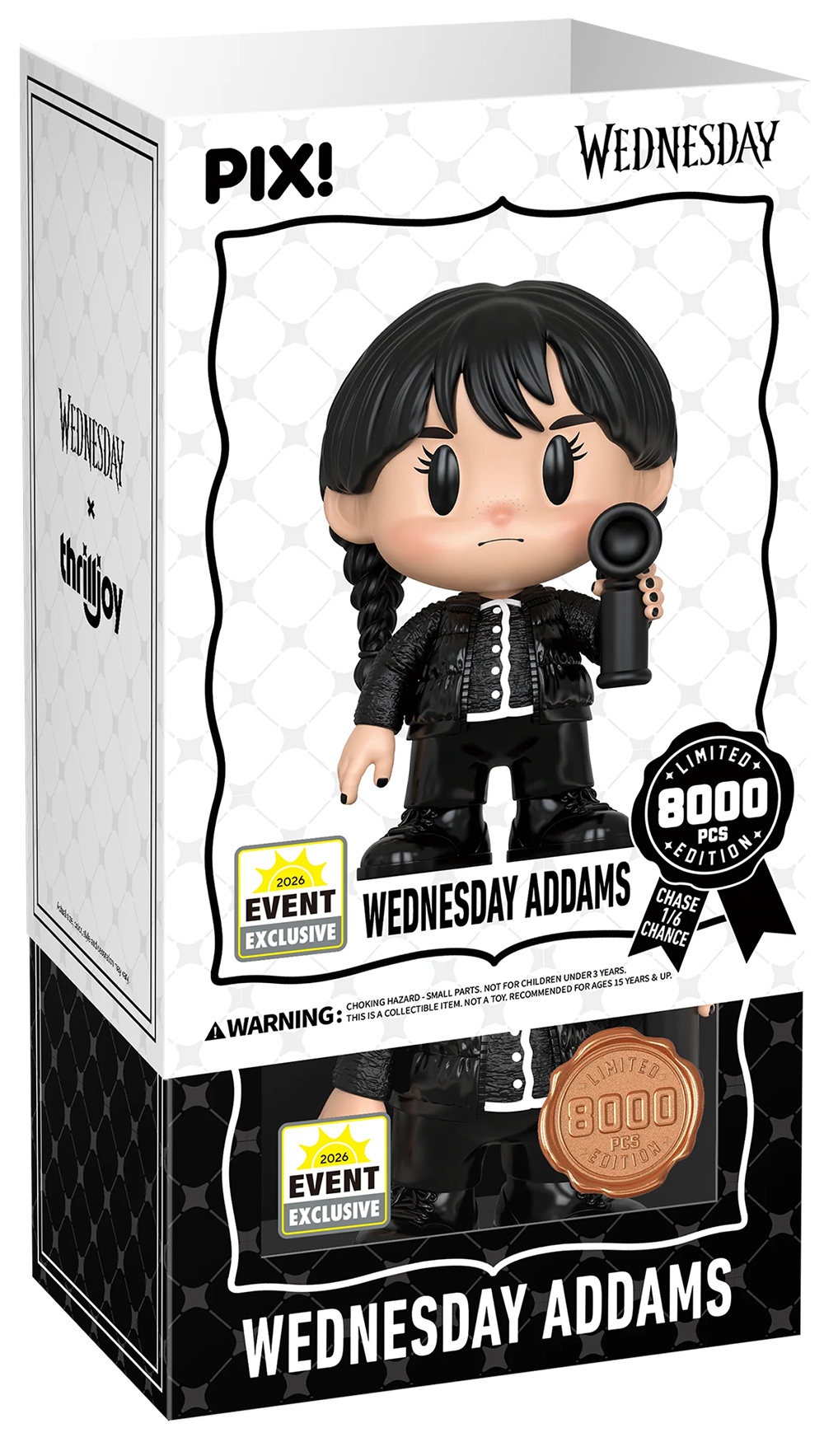 Boneca Wandinha Addams PIX! com Chance da Enid Lobisomem