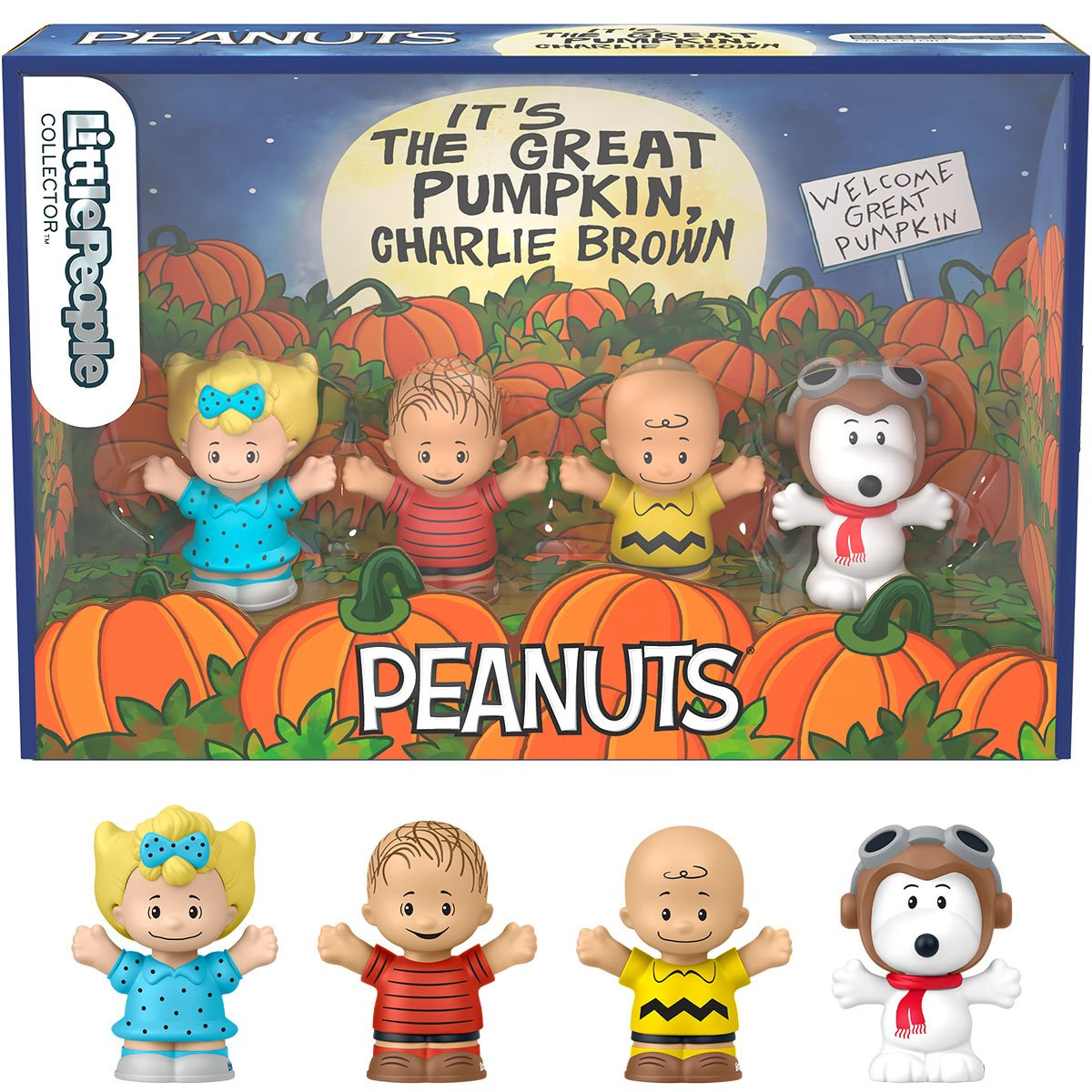 Charlie Brown e a Grande Abóbora Little People Collector