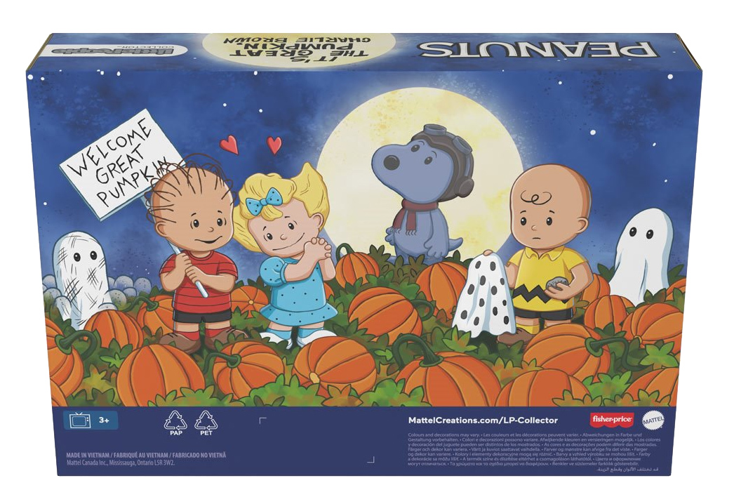 Charlie Brown e a Grande Abóbora Little People Collector