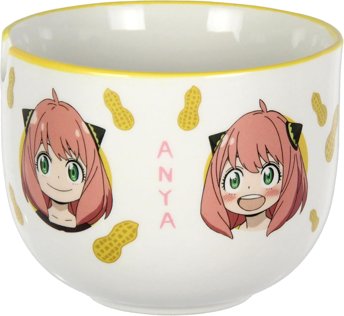 Tigela Ramen As Muitas Faces de Anya Forger do Anime Spy x Family