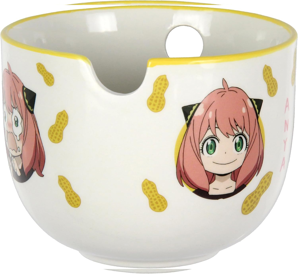 Tigela Ramen As Muitas Faces de Anya Forger do Anime Spy x Family